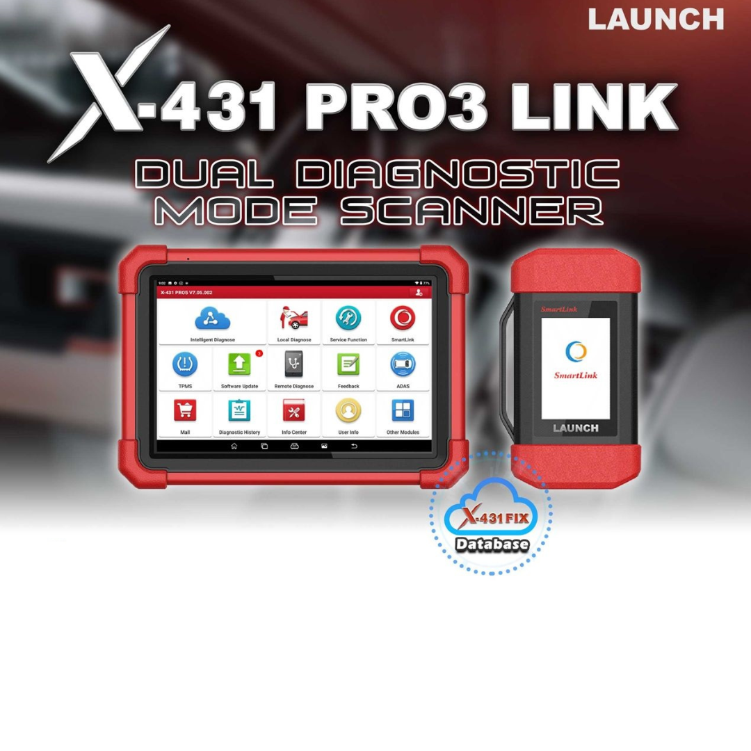 LAUNCH X431 PRO3 LINK | 高性能整備工場向けスキャンツール | カー